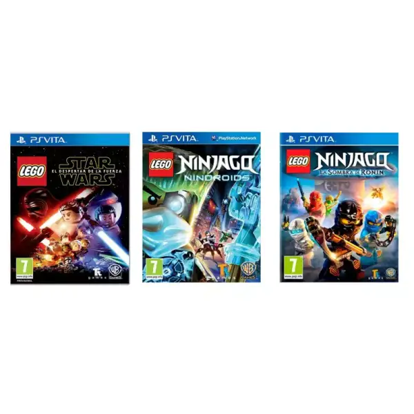 Lego SW Ep 7 + Lego Ninjago: Ninroids + Lego Ninjago: La Sombra de Romin Lego SW Ep 7 + Lego Ninjago: Ninroids + Lego Ninjago: La Sombra de Romin