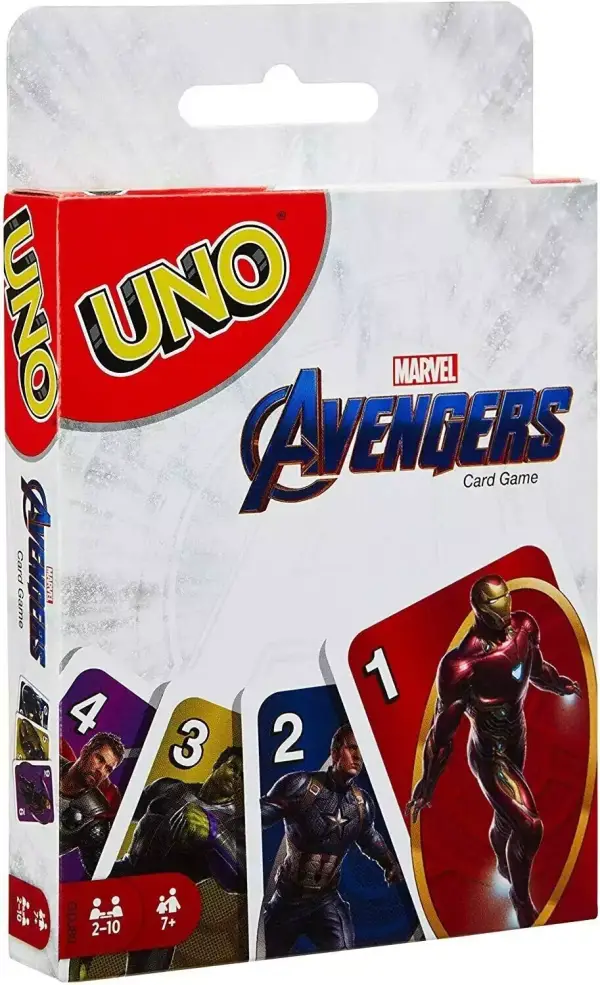 Juego de cartas UNO Avengers Juego de cartas UNO Avengers