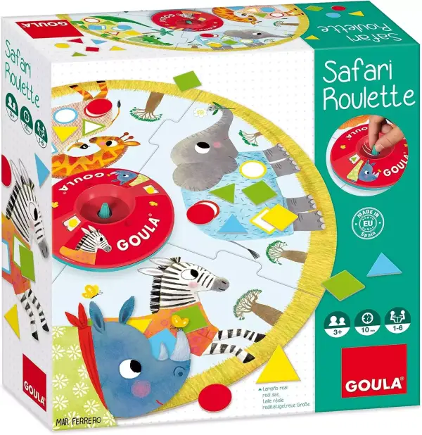 Juego de mesa Goula Safari roulette Juego de mesa Goula Safari roulette