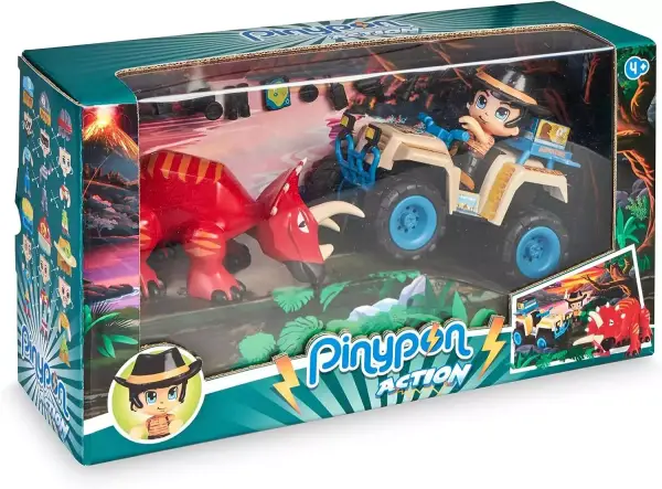 Wild Quad con Dino Pinypon Action Wild Quad con Dino Pinypon Action