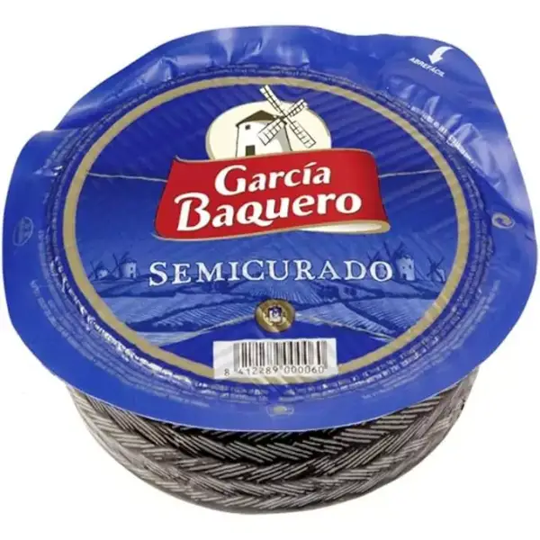 Queso semicurado mezcla mini García Baquero Queso semicurado mezcla mini García Baquero