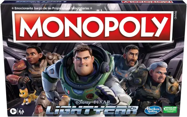 Monopoly Lightyear de Disney y Pixar Monopoly Lightyear de Disney y Pixar