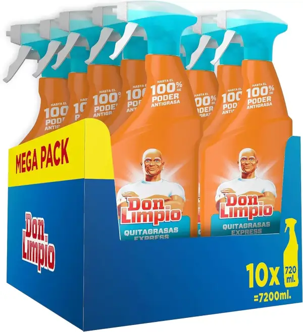 Don Limpio Quitagrasas Express x10 Megapack Don Limpio Quitagrasas Express x10 Megapack