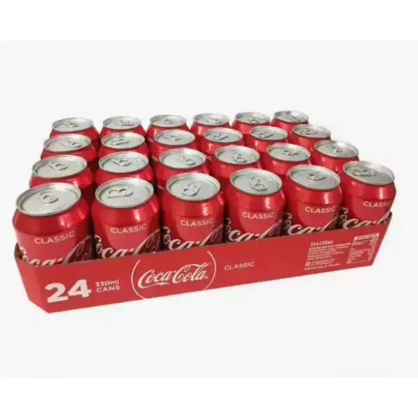 Pack de 24 Latas de Cocacola Classic 330ml Pack de 24 Latas de Cocacola Classic 330ml