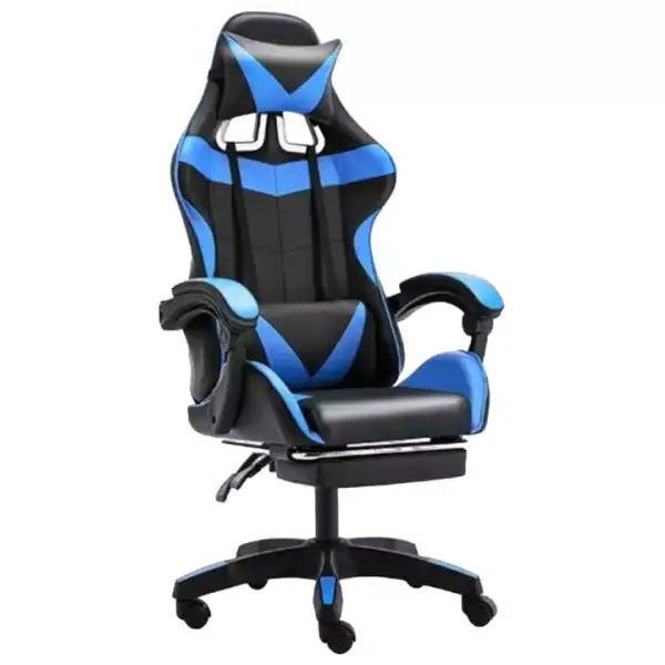 Silla Gaming giratoria con reposapiés Silla Gaming giratoria con reposapiés