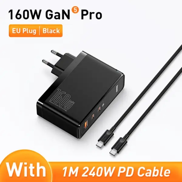 Estación de carga Baseus USB-C 160W Estación de carga Baseus USB-C 160W