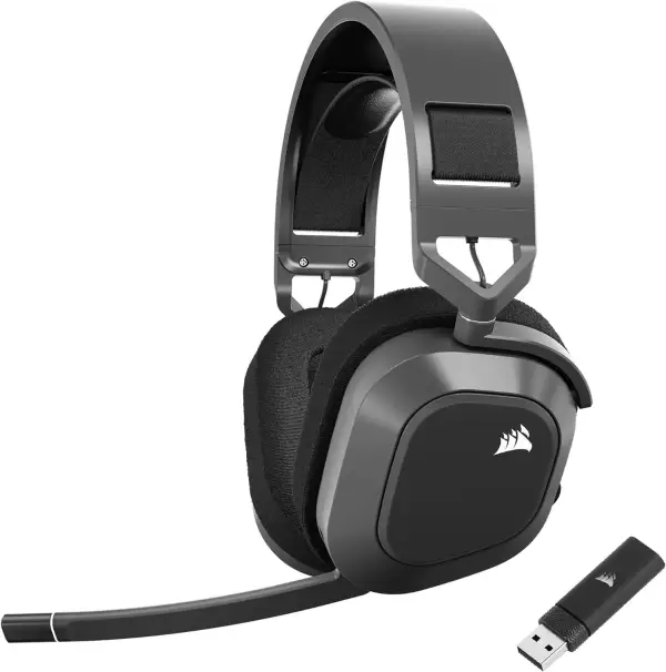 Auriculares inalámbricos Corsair HS80 MAX + Bluetooth Auriculares inalámbricos Corsair HS80 MAX + Bluetooth