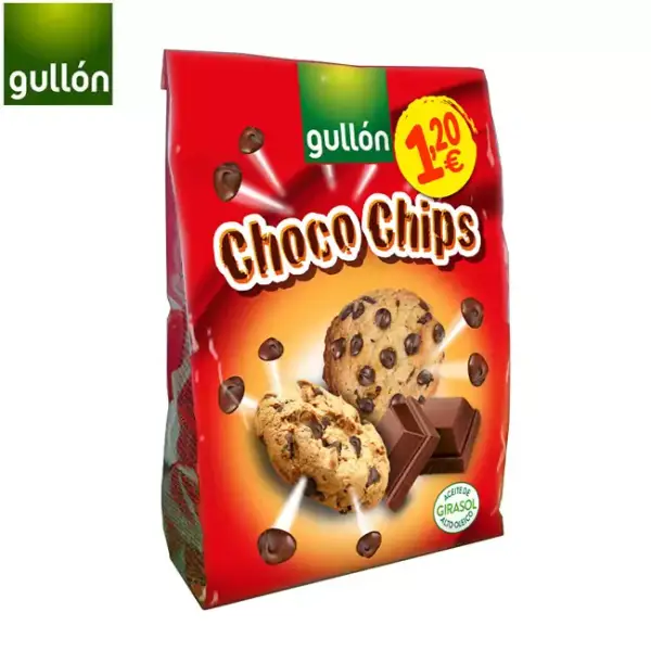 10x 175gr Mini Choco Chips Gullón 10x 175gr Mini Choco Chips Gullón