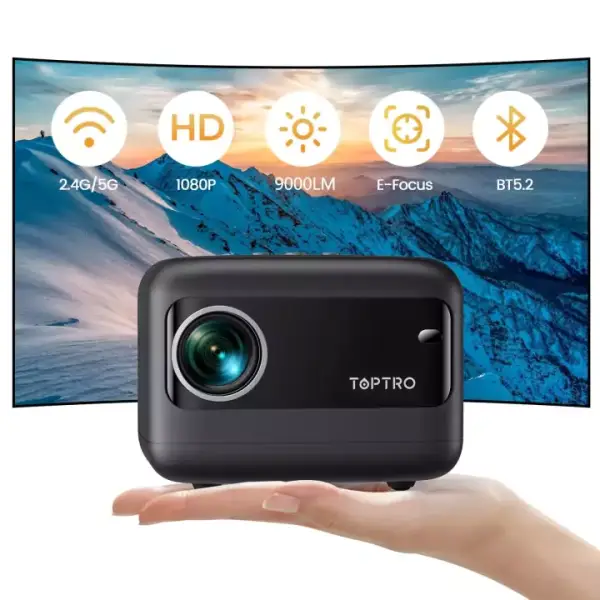 Proyector TOPTRO TR25 240" HD WiFi Proyector TOPTRO TR25 240" HD WiFi