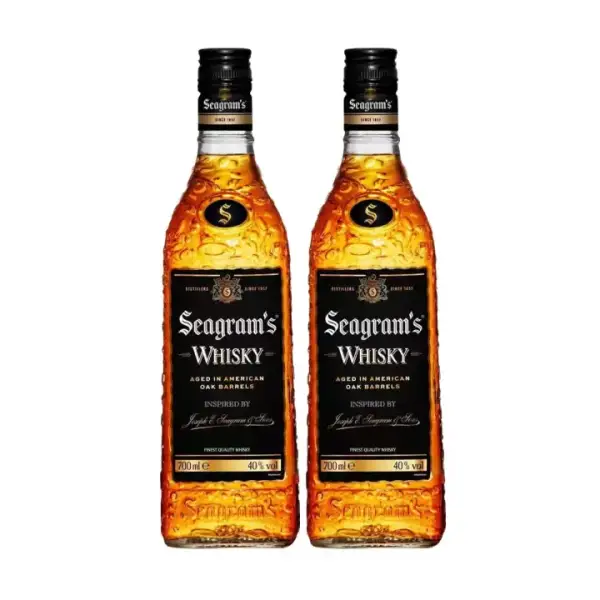 2x Seagram's Whisky 70cl 2x Seagram's Whisky 70cl