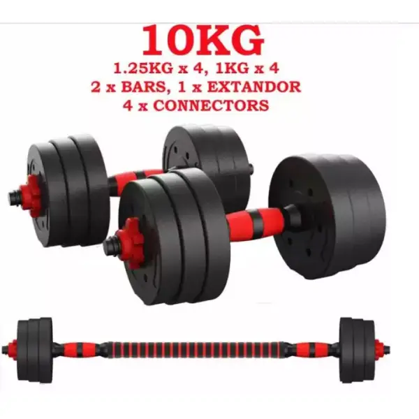 Conjunto de mancuerdas 2 en 1 Conjunto de mancuerdas 2 en 1
