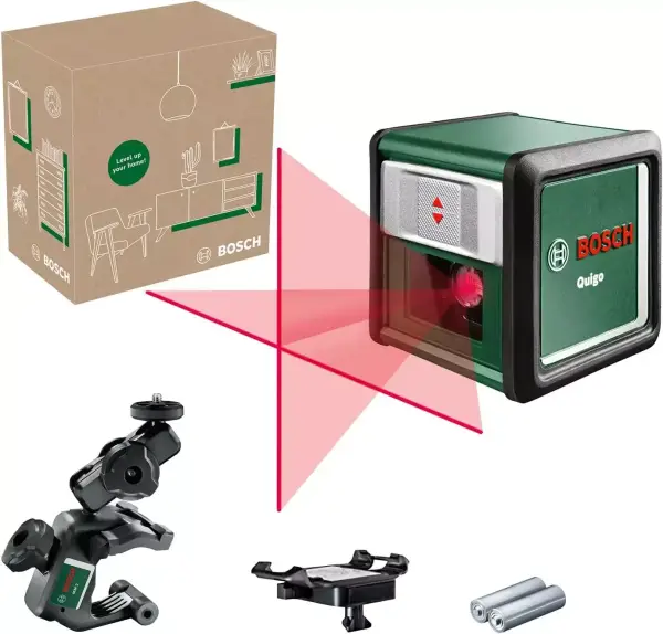 Láser de líneas cruzadas Bosch Quigo Láser de líneas cruzadas Bosch Quigo