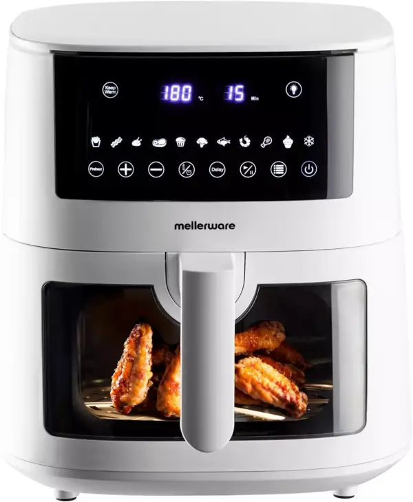 Freidora de aire Mellerware Crunchy plus 7 1650W Freidora de aire Mellerware Crunchy plus 7 1650W