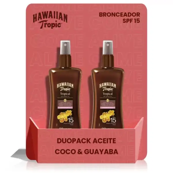 2x Aceite protector solar bronceador spray SPF15 200 ml 2x Aceite protector solar bronceador spray SPF15 200 ml