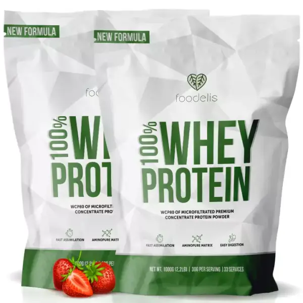 2Kg Proteinas Foodelis 100% Whey 2Kg Proteinas Foodelis 100% Whey