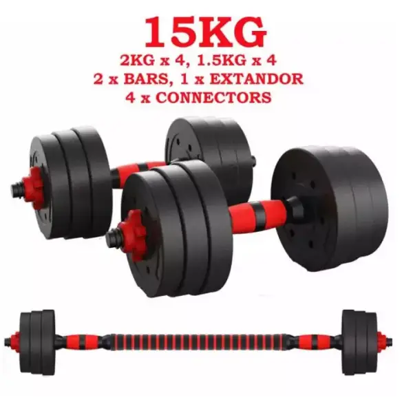 Conjunto de mancuerdas 2 en 1 Conjunto de mancuerdas 2 en 1