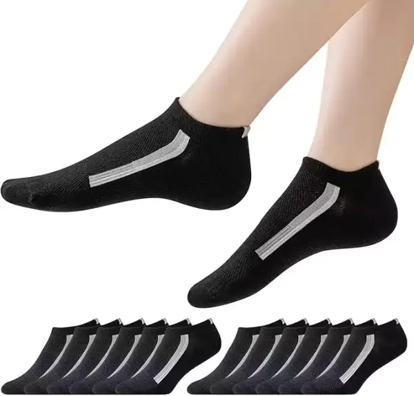 6 pares de calcetines tobilleros sin costura 6 pares de calcetines tobilleros sin costura