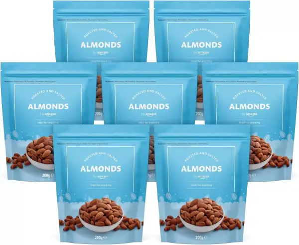 7 x 200g Almendras tostadas y saladas 7 x 200g Almendras tostadas y saladas