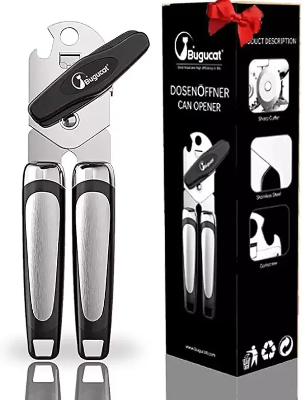 Abrelatas manual profesional 3 en 1 Abrelatas manual profesional 3 en 1