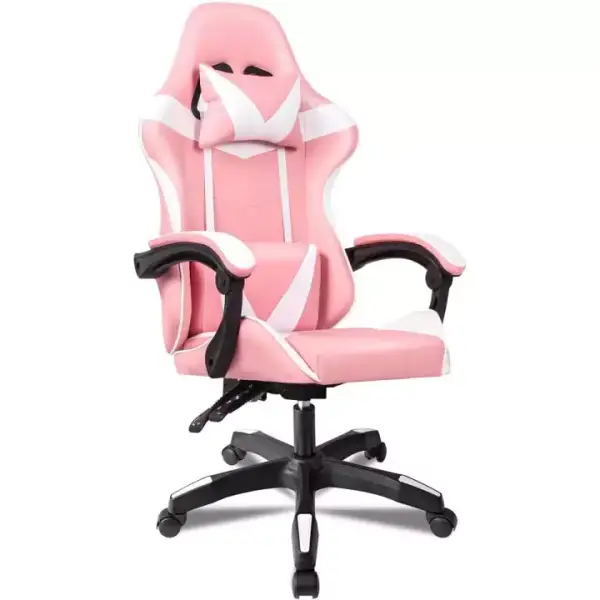 Silla Gaming reclinable con cojín lumbar Silla Gaming reclinable con cojín lumbar
