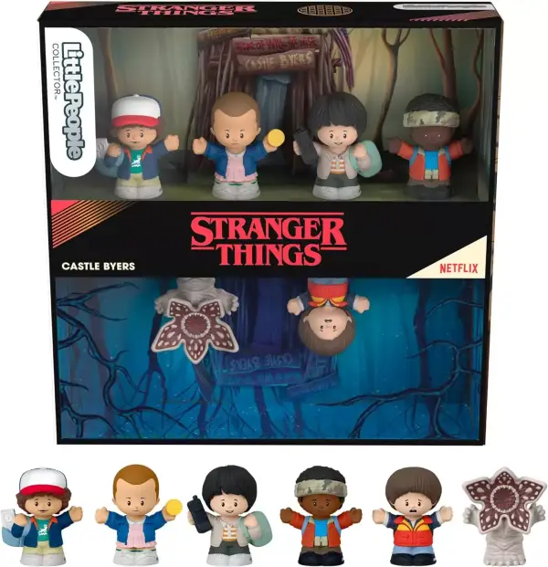 Set de 6 figuras Little People Stranger Things edición especial Set de 6 figuras Little People Stranger Things edición especial