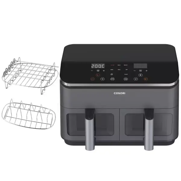 Freidora de aire 8,5L con doble cesta Cosori Dual Basket Chef Edition Freidora de aire 8,5L con doble cesta Cosori Dual Basket Chef Edition