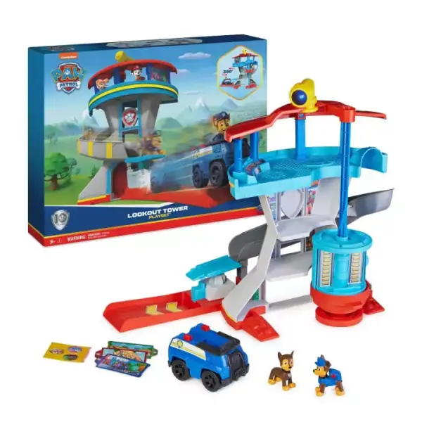 Centro de Mando Patrulla Canina + 1 Coche Patrulla Canina de Policía + 2 Figuras Centro de Mando Patrulla Canina + 1 Coche Patrulla Canina de Policía + 2 Figuras