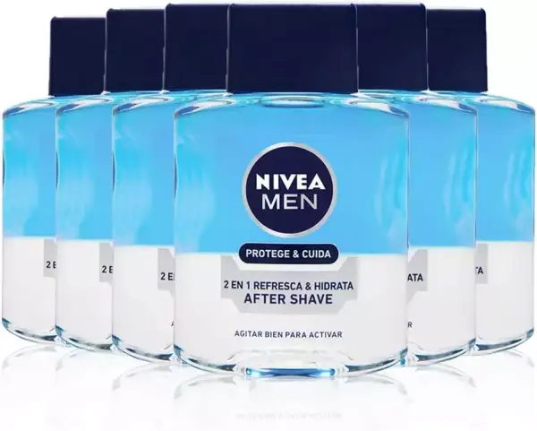 Pack de 6 lociones Protege y Cuida After Shave de Nivea Men Pack de 6 lociones Protege y Cuida After Shave de Nivea Men