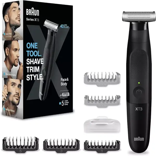 Recortadora de barba Braun Series X XT3200 Recortadora de barba Braun Series X XT3200