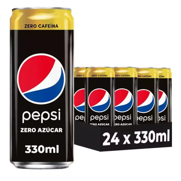 24x Latas Pepsi Max Zero Azúcar 24x Latas Pepsi Max Zero Azúcar