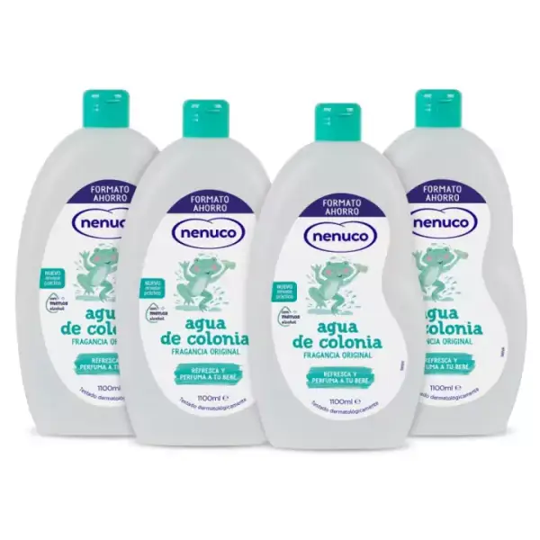 Pack 4 Nenuco Agua de colonia 1100ml Pack 4 Nenuco Agua de colonia 1100ml