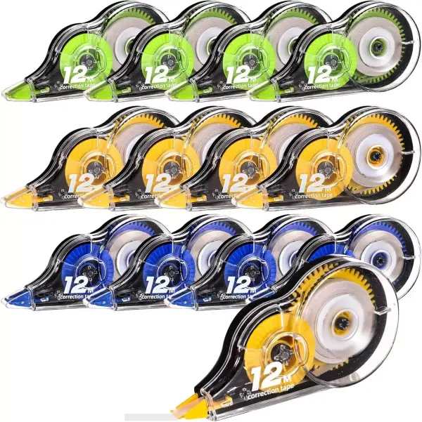 12 Piezas tipex 12m x 5mm 12 Piezas tipex 12m x 5mm