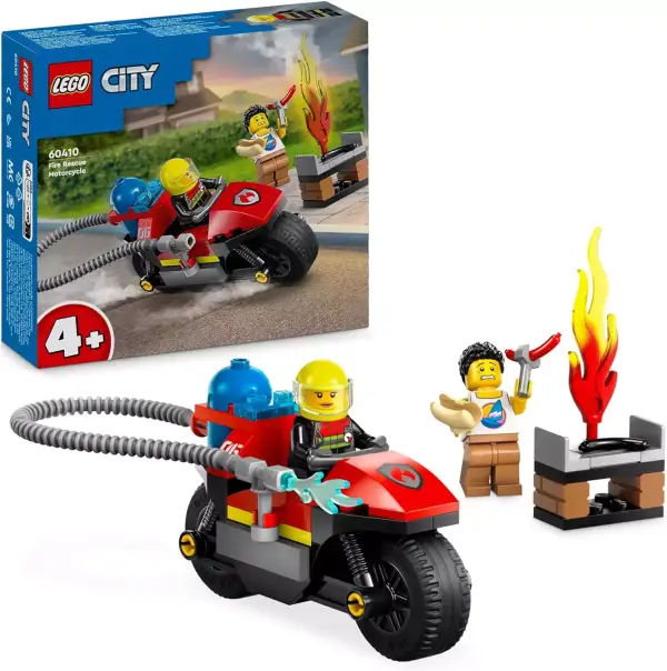 Moto de rescate de bomberos LEGO City Moto de rescate de bomberos LEGO City