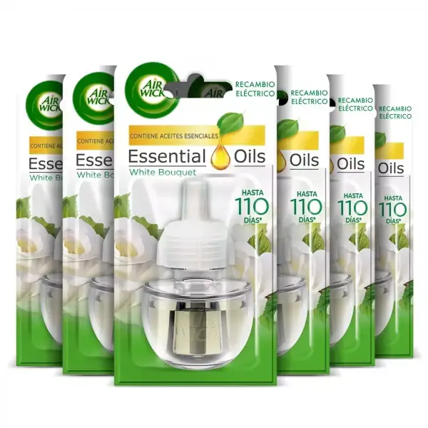 6x Recambios Air Wick Eléctrico 6x Recambios Air Wick Eléctrico