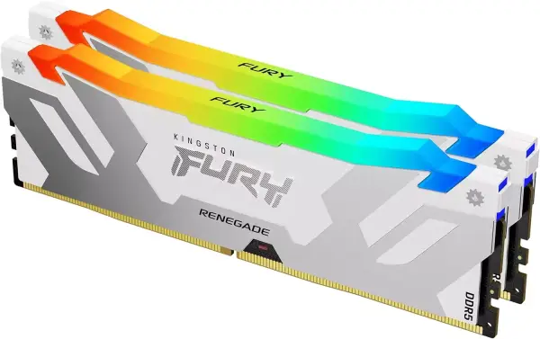 Kit de 2 memoria RAM Kingston FURY Renegade RGB 32GB 6400MT/s DDR5 Kit de 2 memoria RAM Kingston FURY Renegade RGB 32GB 6400MT/s DDR5