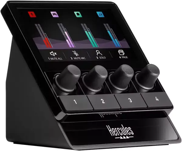 Controlador de Audio Streaming Hercules Stream 100 Controlador de Audio Streaming Hercules Stream 100