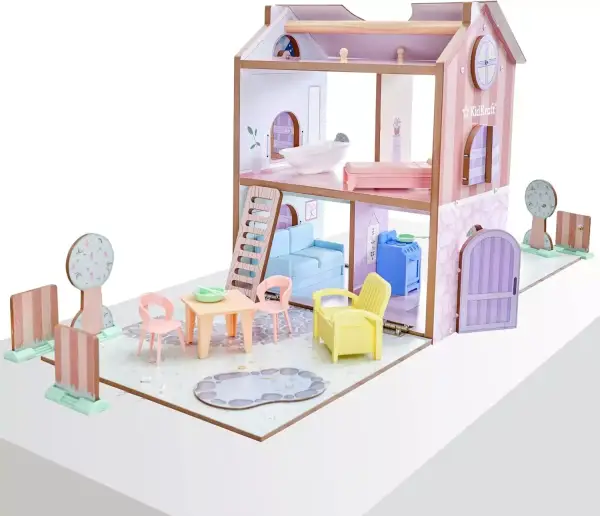 Casa de muñecas de madera Play & Store KidKraft Casa de muñecas de madera Play & Store KidKraft