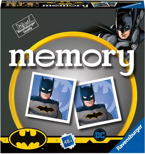 Juego de mesa Mini Memory: Batman Ravensburger Juego de mesa Mini Memory: Batman Ravensburger