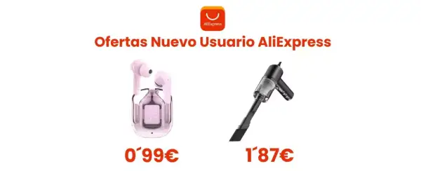 Chollos por 0,99€ para nuevos usuarios de AliExpress Chollos por 0,99€ para nuevos usuarios de AliExpress