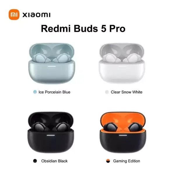 Xiaomi-auriculares Redmi Buds 5 Pro con Bluetooth Xiaomi-auriculares Redmi Buds 5 Pro con Bluetooth