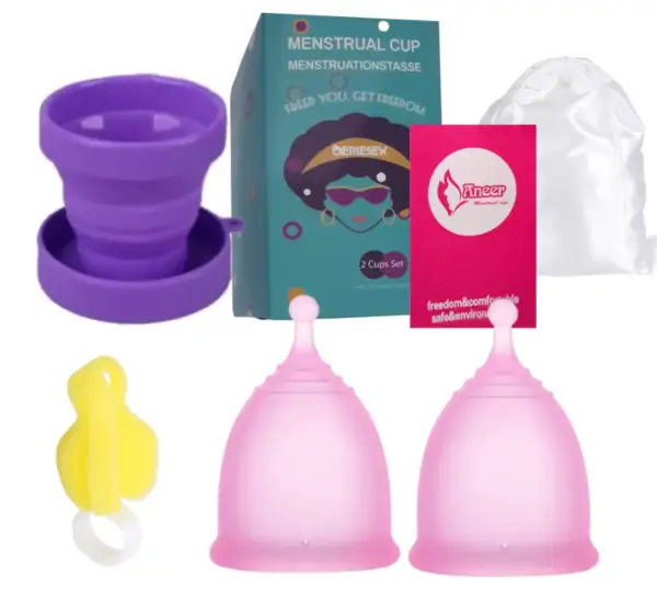 Copa menstrual y esterilizador de copa Copa menstrual y esterilizador de copa