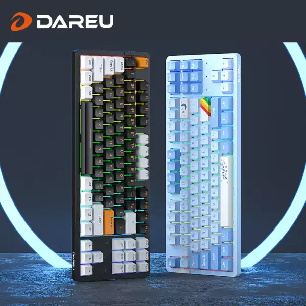 DAREU-Junta de teclado mecánico trimodo, accesorio para conectar n-key Rollover Hotswap, 8 DAREU-Junta de teclado mecánico trimodo, accesorio para conectar n-key Rollover Hotswap, 8