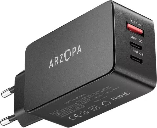 Cargador USB C 65W PD3.0 Cargador USB C 65W PD3.0