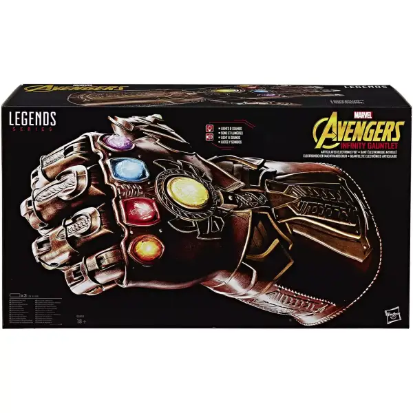 Réplica Guantelete del Infinito de Thanos Vengadores: Infinity War (49,6 cm) - Hasbro Réplica Guantelete del Infinito de Thanos Vengadores: Infinity War (49,6 cm) - Hasbro