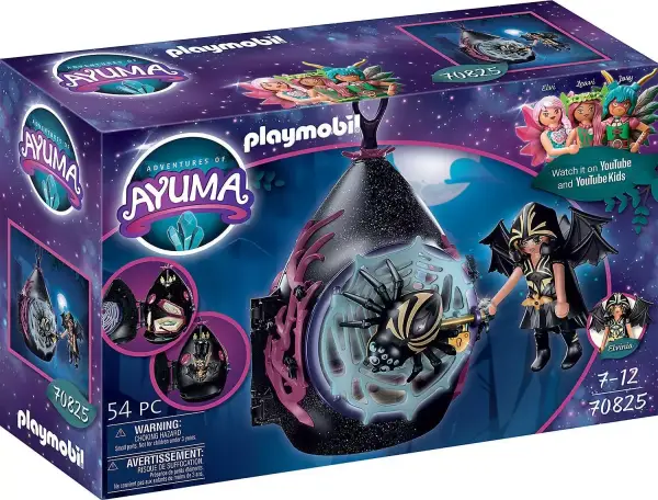 PLAYMOBIL Adventures of Ayuma 70825 Refugio de Las Bat Fairies PLAYMOBIL Adventures of Ayuma 70825 Refugio de Las Bat Fairies