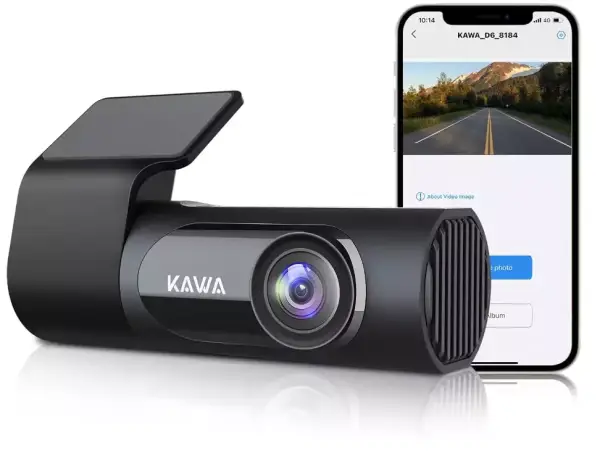 KAWA Cámara Dash CAM 2K 1440p QHD KAWA Cámara Dash CAM 2K 1440p QHD