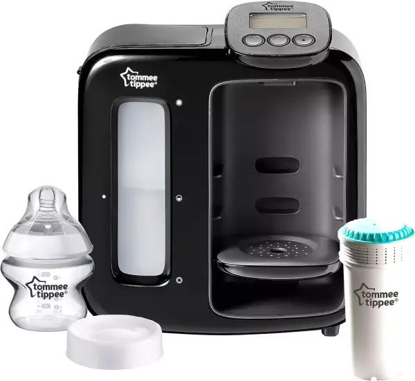 Máquina de preparación del biberón Tommee Tippee Perfect Prep Day & Night Negro Máquina de preparación del biberón Tommee Tippee Perfect Prep Day & Night Negro