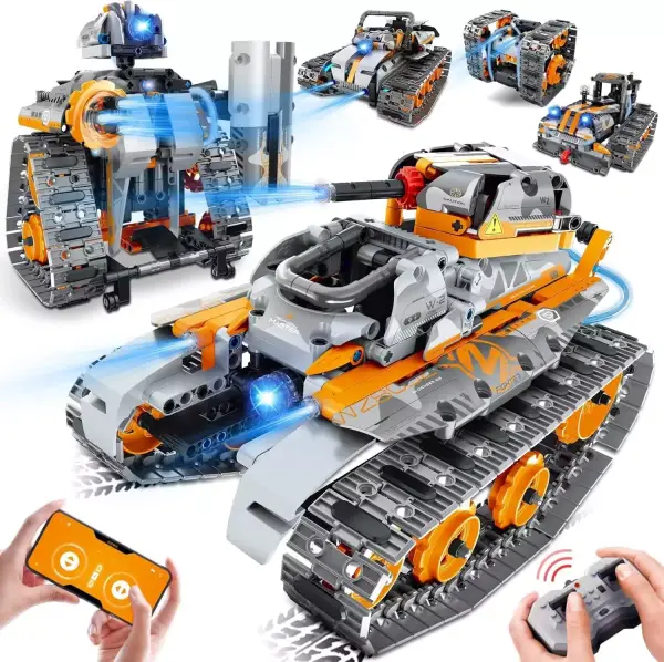 Robot de construcción Technic 5 en 1 programable con app y mando Robot de construcción Technic 5 en 1 programable con app y mando