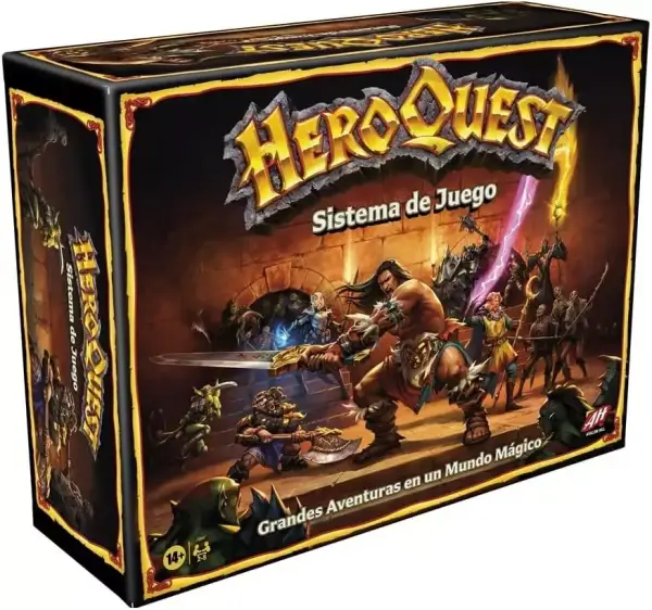Sistema de Juego HeroQuest Hasbro Gaming Avalon Hill Sistema de Juego HeroQuest Hasbro Gaming Avalon Hill