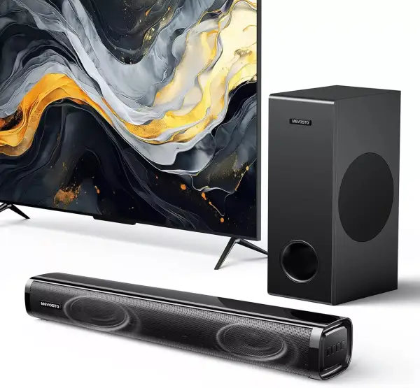 Barra de Sonido TV con Subwoofer 2.1CH Barra de Sonido TV con Subwoofer 2.1CH